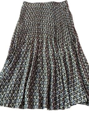 Max Studio Pleated Maxi Skirt